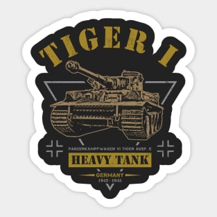 Tiger I Tank Sticker